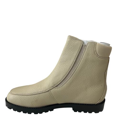 AJ Valenci Women's Beige Short Boots Ankle Leather Size 8 M NEW - Picture 4 of 10